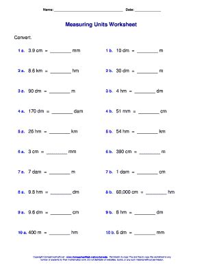 www.homeschoolmath.net/worksheets measuring units worksheet answer key